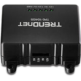 Trendnet TPE-104GS netværks-splitter Strøm over Ethernet (PoE) Sort