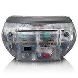 Lenco SCD-24TR radio Bærbar Digital Transparent
