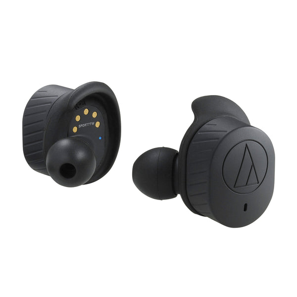 Audio-Technica ATH-SPORT7TW Hovedtelefoner Trådløs I ørerne Opkald/musik USB Type-A Bluetooth Sort
