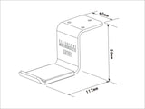 Multibrackets 1855 tilbehør til hovedtelefon/headset Hovedtelefonholder