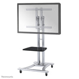 Neomounts PLASMA-M1800E multimedie vogn & stand Sølv Transportabelt gulvstativ