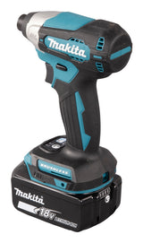 Makita DTD157Z elektrisk skiftenøgle 1/4" 3000 rpm 140 Nm Sort, Grøn 18 V