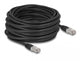 DeLOCK 80131 netværkskabel Sort 15 m Cat6a S/FTP (S-STP)