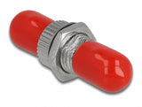 DeLOCK 86835 fiber adapter ST/ST 1 stk Metallic