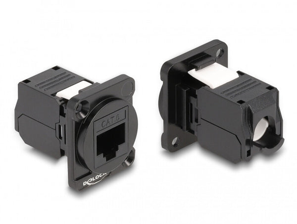DeLOCK 87816 kabelsamler RJ-45 Sort