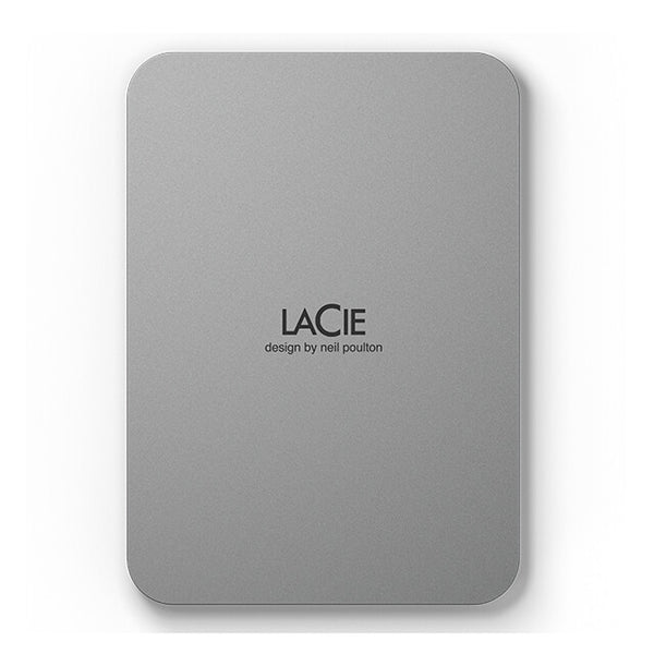 Seagate Lacie Mobile Drive ekstern harddisk 2 TB USB Type-C 3.2 Gen 1 (3.1 Gen 1) Sølv