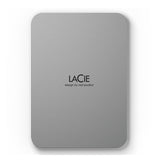 Seagate Lacie Mobile Drive ekstern harddisk 4 TB USB Type-C 3.2 Gen 1 (3.1 Gen 1) Sølv