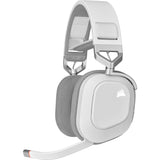 Corsair HS80 RGB Headset Trådløs Spil Hvid