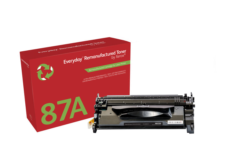 Everyday™ Mono Remanufactured Toner by Xerox compatible with HP 87A (CF287A), Standard kapacitet