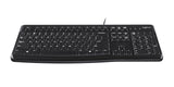 Logitech Keyboard K120 for Business tastatur Universel USB QWERTY Engelsk Sort