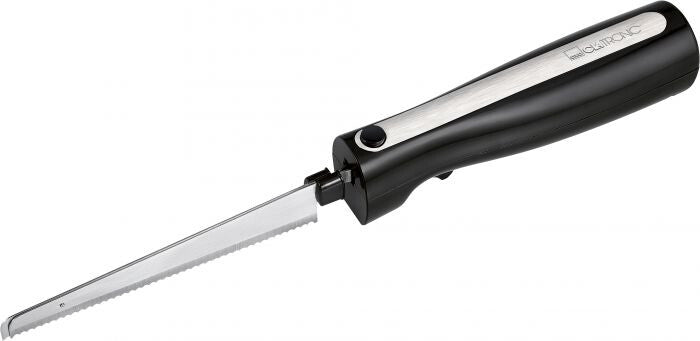 Clatronic EM 3702 elektrisk kniv 120 W Sort, Sølv
