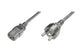 Digitus AK-440101-018-S el-ledning Sort 1,8 m CEE7/7 IEC C13