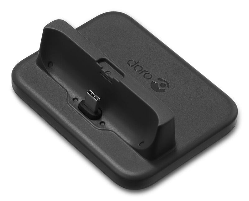 Doro 8262 oplader til mobil enhed Smartphone Sort Vekselstrøm Indendørs