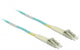 DeLOCK 86549 InfiniBand og fiberoptisk kabel 0,5 m LC Turkisfarve