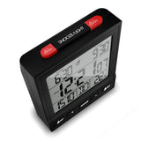 Mebus 25581 vækkeur Digital alarmur Sort