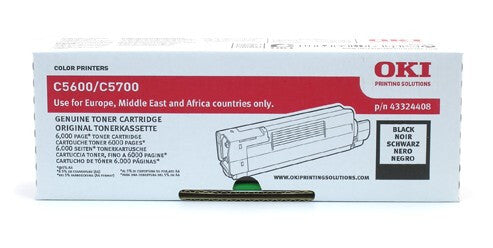 OKI 43324408 tonerpatron 1 stk Original Sort