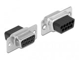DeLOCK 66759 kabel kønsskifter D-Sub 9 pin RJ12 Grå