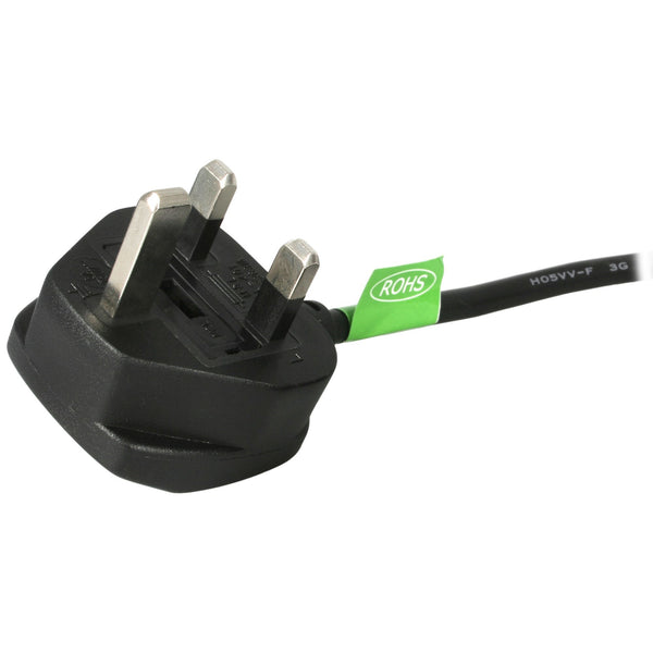 StarTech.com BS13U-1M-POWER-LEAD el-ledning Sort BS 1363 C13 forbinder