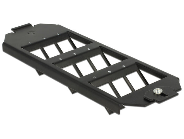 DeLOCK 86281 monteringssæt Sort Metal
