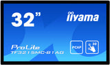 iiyama ProLite TF3215MC-B1AG computerskærm 81,3 cm (32") 1920 x 1080 pixel Fuld HD LED Berøringsskærm Kiosk Sort