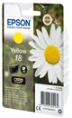 Epson Daisy C13T18044022 blækpatron 1 stk Original Gul