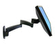 Ergotron 200 Series Wall Mount Arm, 2 Extensions 61 cm (24") Væg Sort