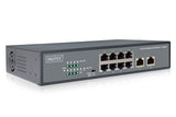 Digitus DN-95323-1 netværksswitch Ikke administreret Fast Ethernet (10/100) Strøm over Ethernet (PoE) Grå