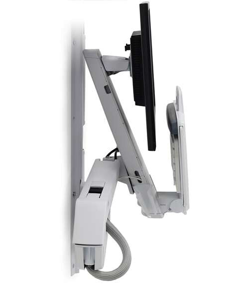 Ergotron StyleView 61 cm (24") Væg Hvid