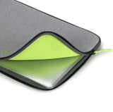 DICOTA D31744 taske og etui til laptop 35,8 cm (14.1") Grøn, Grå