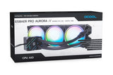 Alphacool Eisbaer Pro Aurora 360 Processor Alt-i-en væskekøler 12 cm Sort, Hvid 1 stk