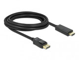 DeLOCK 82435 videokabel adapter 3 m HDMI Displayport Sort