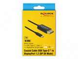 DeLOCK 83709 USB grafisk adapter 3840 x 2160 pixel Sort