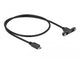 DeLOCK 35108 USB-kabel USB 2.0 0,5 m Micro-USB B 0,48 Gbit/sek. Sort