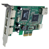 StarTech.com PEXUSB4DP interface-kort/adapter Intern USB 2.0