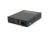 LevelOne GVM-1000 netværksomformer til medie 1000 Mbit/s Sort
