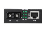 Digitus DN-82121-1 netværksomformer til medie 1000 Mbit/s 1310 nm Enkeltilstand Sort