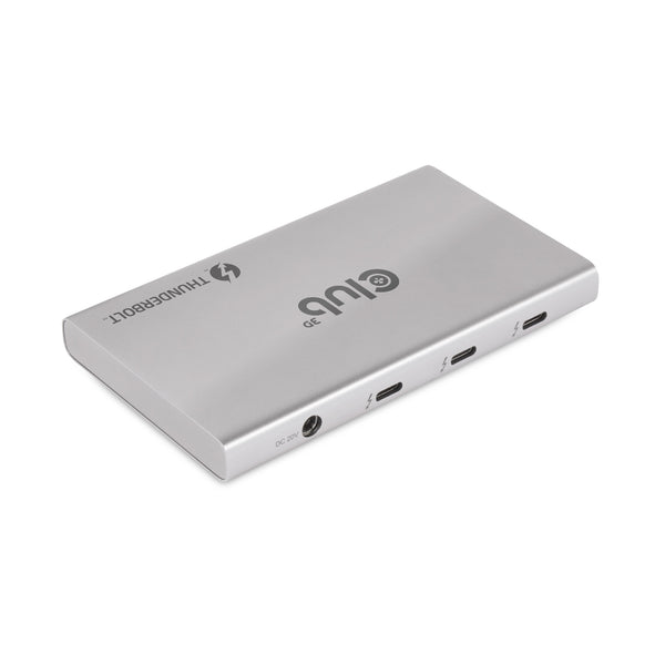 CLUB3D CSV-1580 dockingstation Docking Thunderbolt 4 Sølv