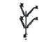 Multibrackets 7235 skærmbeslag og -stativer 81,3 cm (32") Skrivebord Sort