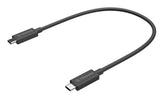 Prokord T3CC-05 Thunderbolt kabel 0,5 m 40 Gbit/sek. Sort