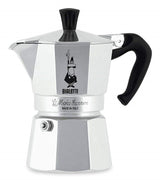 Bialetti Moka Express Moka gryde 0,06 L Aluminium, Sort