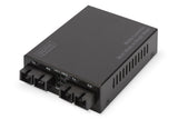 Digitus DN-82124 netværksomformer til medie 1000 Mbit/s 1310 nm Enkeltilstand, Multitilstand Sort