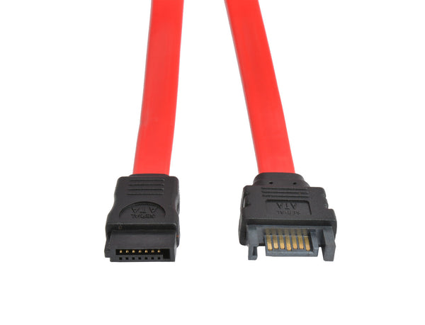 Prokord SATA-0005 SATA-kabel 0,3 m SATA 7-pin Sort, Rød