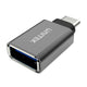 UNITEK Y-A025CGY kabel kønsskifter USB Type-C USB Type-A Metallic