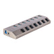 StarTech.com 5G7AIBS-USB-HUB-EU interface hub USB 3.2 Gen 1 (3.1 Gen 1) Type-B 5000 Mbit/s Grå