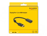 DeLOCK 63559 videokabel adapter 0,2 m DisplayPort HDMI Sort