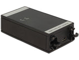 DeLOCK 62502 kabel kønsskifter RS-232 Mini USB 2.0 B Sort