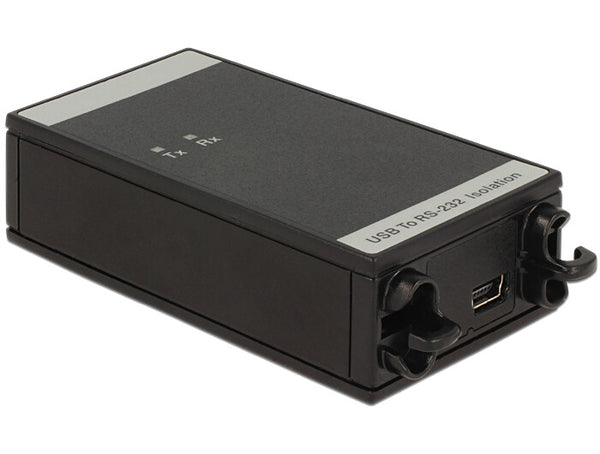 DeLOCK 62502 kabel kønsskifter RS-232 Mini USB 2.0 B Sort