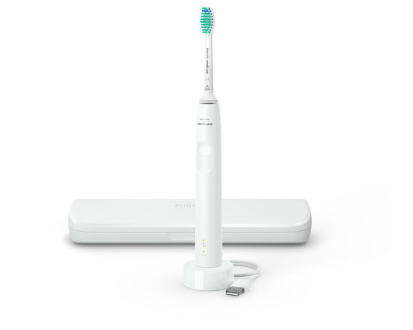 Philips Sonicare 3100 series 3100 series HX3673/13 Sonisk eltandbørste + rejseetui - Hvid