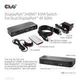 CLUB3D CSV-7210 KVM Switch Sort