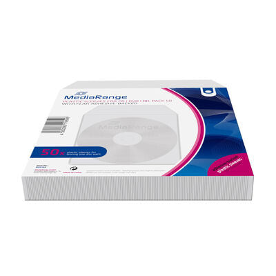 MediaRange BOX164 optisk disk etui Transparent